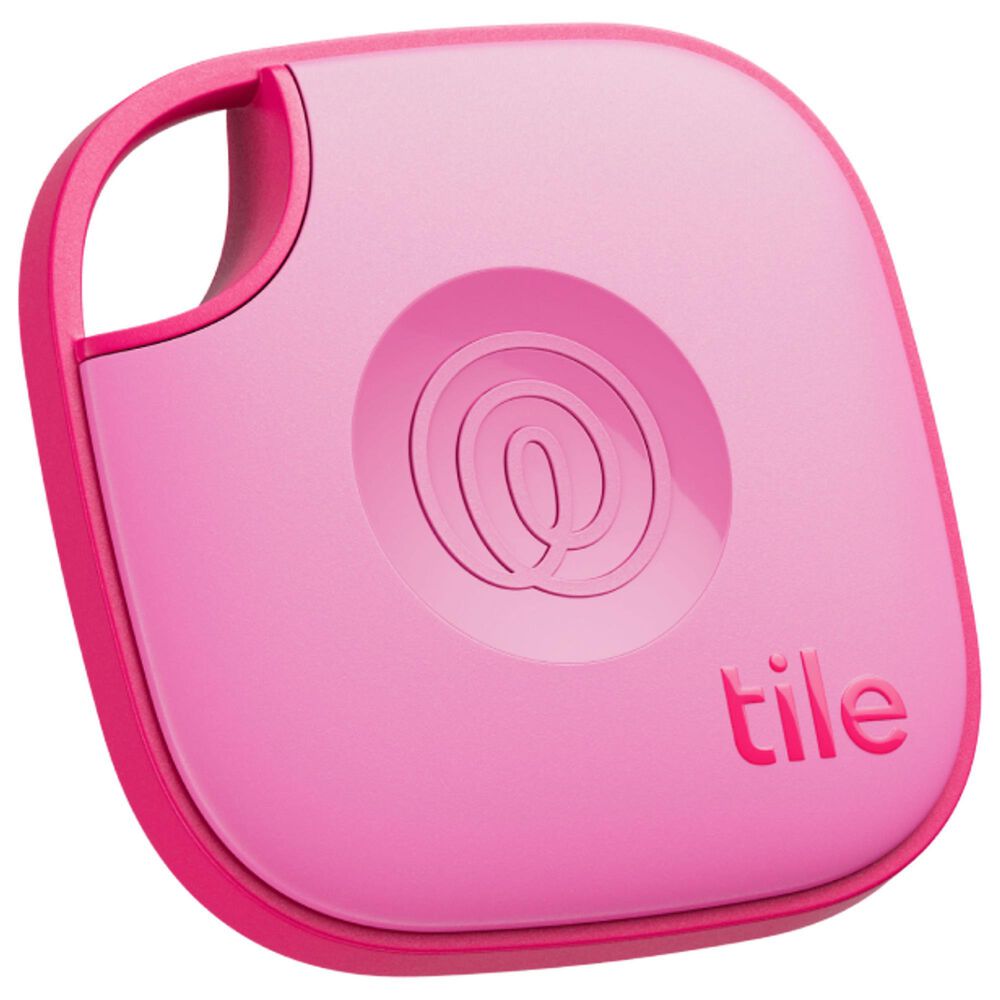 Tile Tile Mate Bluetooth Tracker in Pink Punch, , large