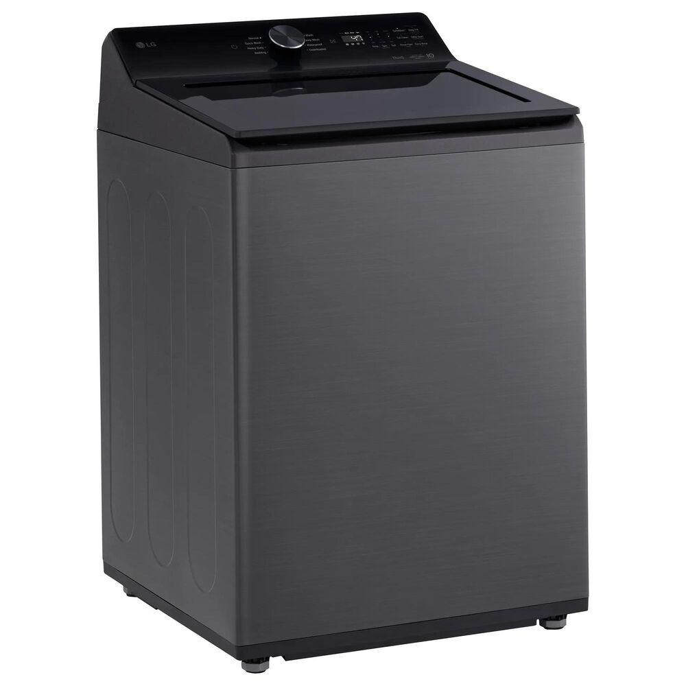 LG 4.8 Cu. Ft. Mega Capacity Smart Top Load Washer in Platinum Black, , large