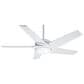 Hunter Stealth DC 54" Ceiling Fan with LED Light in Snow White, , large