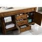 James Martin Vanities Brookfield 60" Double Bathroom Vanity in Country Oak with 3 cm Eternal Marfil Quartz Top and Rectangle Sink, , large