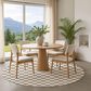 Dalyn Rug Company The Reserve TR7 Khaki 8" Round Indoor/Outdoor Area Rug, , large