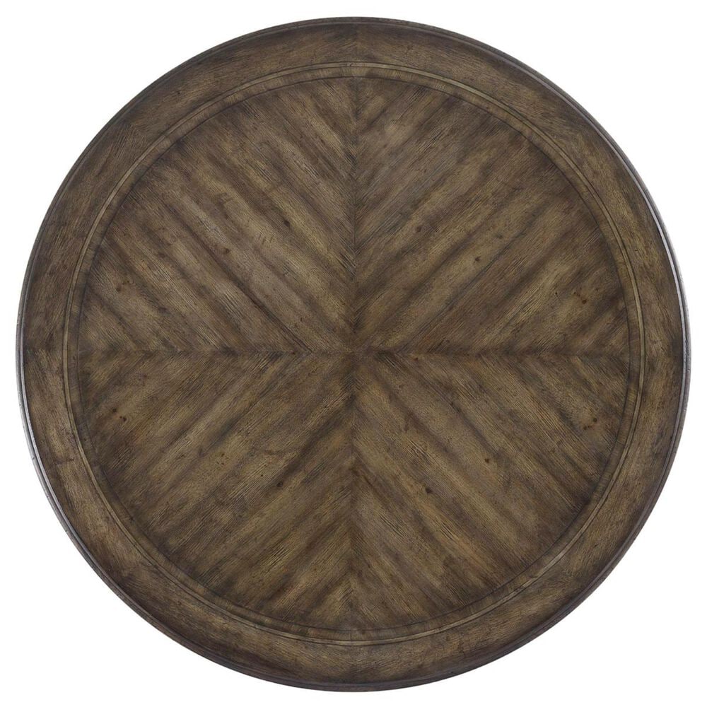 Hooker Furniture Rhapsody 72&quot; Round Dining Table in Reclaimed Natural - Table Only, , large