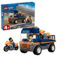 LEGO City Motorcycle Transporter Building Set, , large