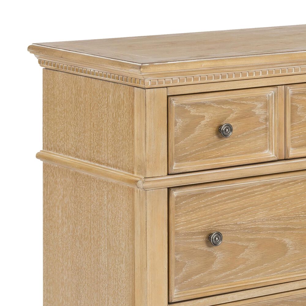 Homestyles Manor House 6 Drawer Dresser in Brown, , large