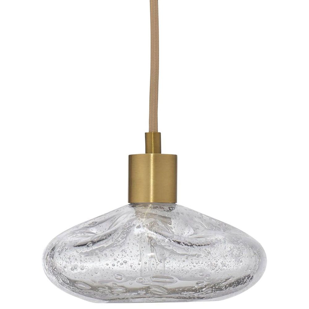 Jamie Young Dorsen 1-Light Pendant in Antique Brass, , large