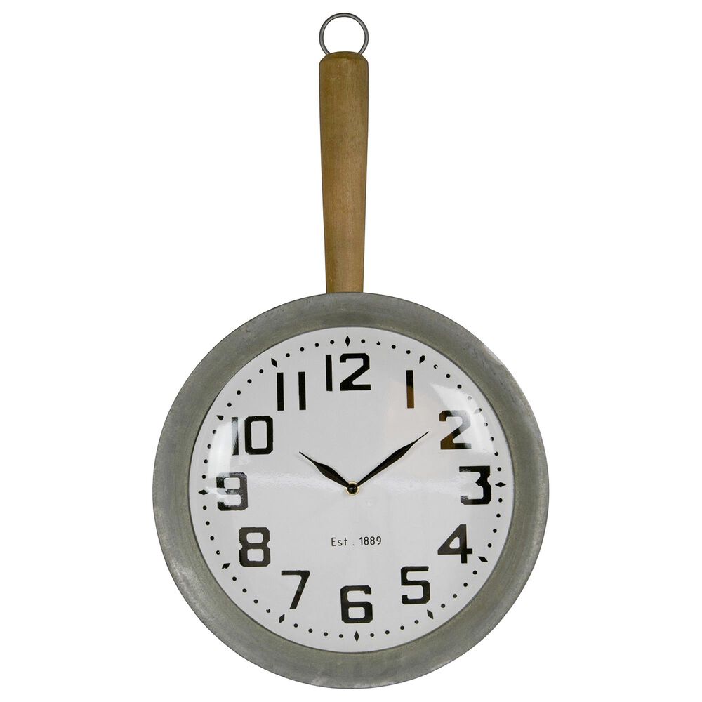 VIP Home and Garden Pan Wall Clock, , large