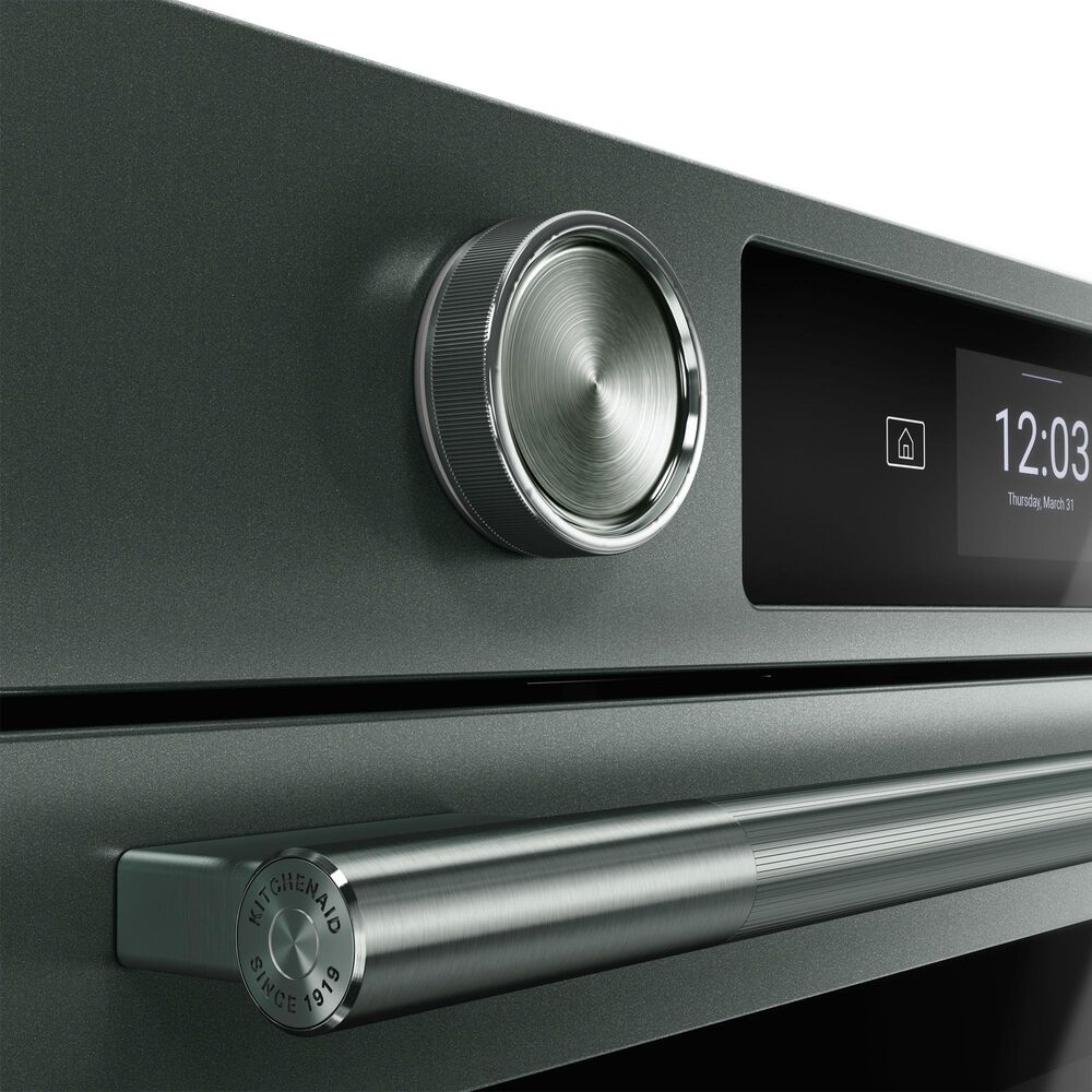 KitchenAid 2-Piece Kitchen Package with Juniper 30" Smart Single Wall Oven and Black 30" Induction Cooktop, , large