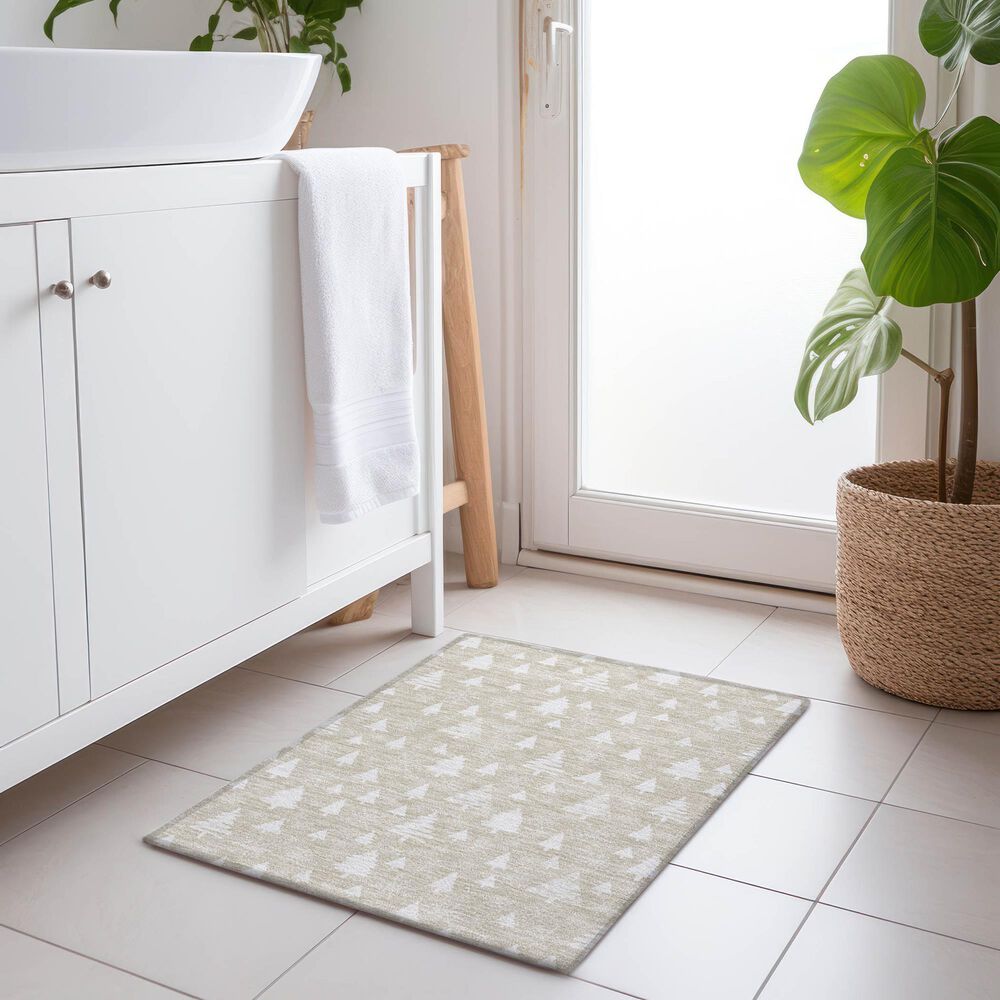 Dalyn Rug Company Wonderland WN23 1&#39;8&quot; x 2&#39;6&quot; Beige Indoor/Outdoor Area Rug, , large
