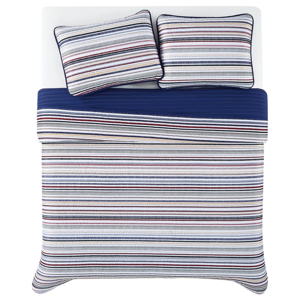 Pem America Teagan 3-Piece Full/Queen Quilt Set in Multicolor, , large
