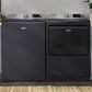 Maytag 5.3 Cu. Ft. Smart Pet Pro Top Load Impeller Washer and 7.4 Cu. Ft. Electric Smart Top Load Dryer Laundry Pair in Midnight Steel, , large