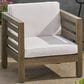 Hearth and Haven Oana Outdoor Club Chair with Cushion in Gray, , large