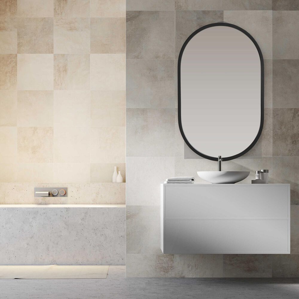 Salt &amp; Light 32&quot; x 20&quot; Wall Mirror in Matte Black, , large