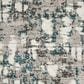 Safavieh Skyler SKY193B 10" x 14" Grey and Blue Area Rug, , large