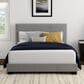 The Monday Company Full Upholstered Bed in Gray, , large