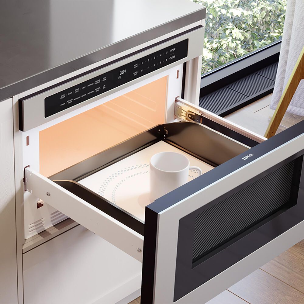 Zephyr 30&quot; Microwave Drawer in Stainless Steel, , large