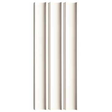 Emser Tubage White 7" x 16" Porcelain Tile, , large