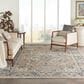 Nourison Quarry QUA05 7" x 10" Beige and Grey Area Rug, , large