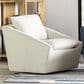 Jonathan Louis Edwick Swivel Chair in Sheepskin Natural, , large
