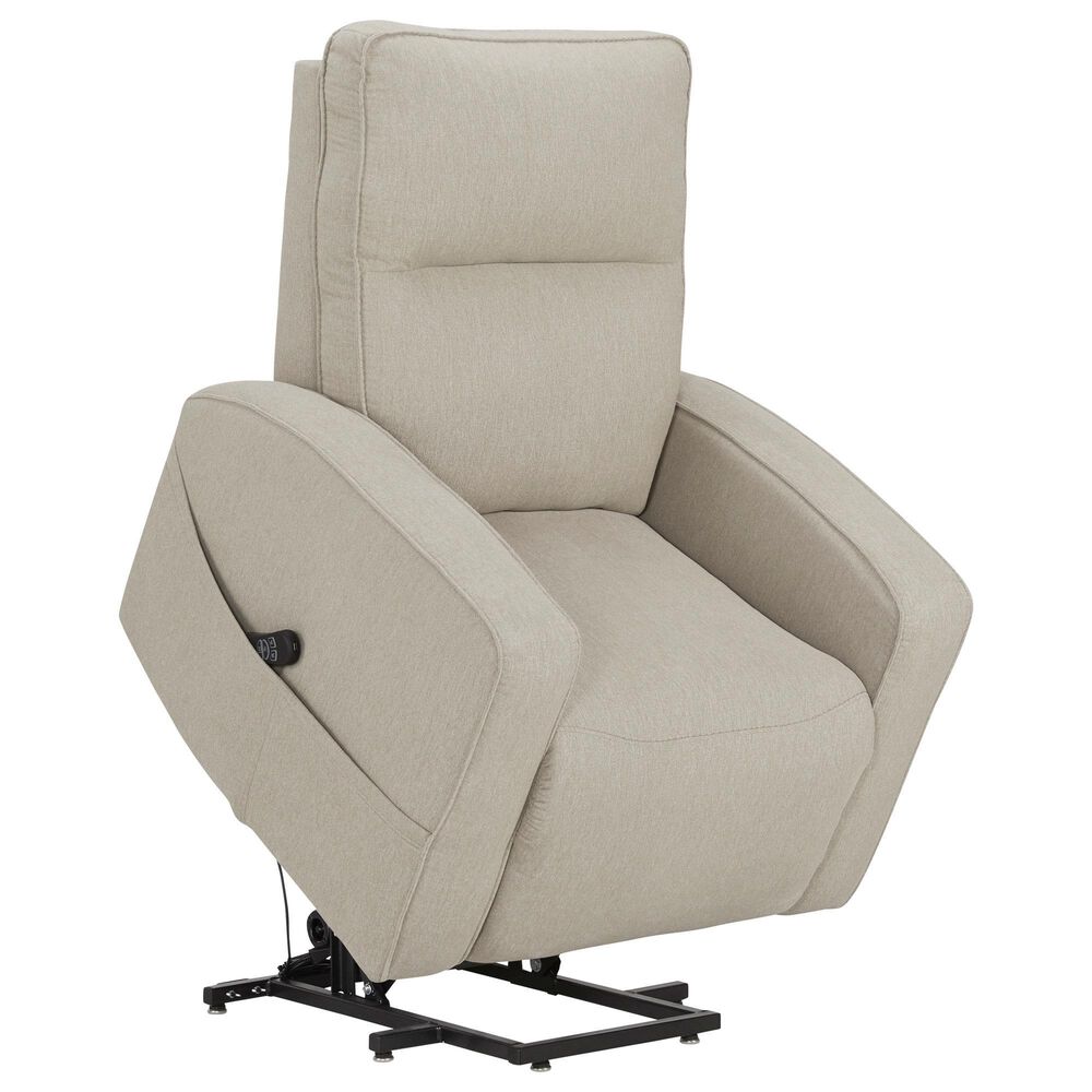 Ashley Starganza Power Lift Recliner in Smoke, , large