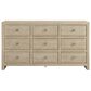 Universal Furniture Oasis 9-Drawer Dresser and Mirror in Dockside, , large