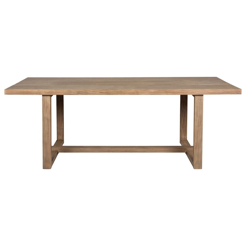 Blue River Vivid Outdoor Rectangular Dining Table in Light Eucalyptus - Table Only, , large