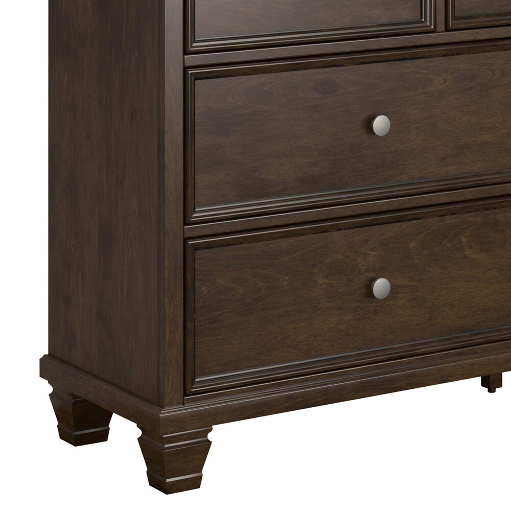 Ashley Danabrin 5-Piece Twin Panel Bedroom Set in Brown, , large