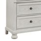 Ashley Robbinsdale 4-Piece Full Storage Bedroom Set in Antique White, , large