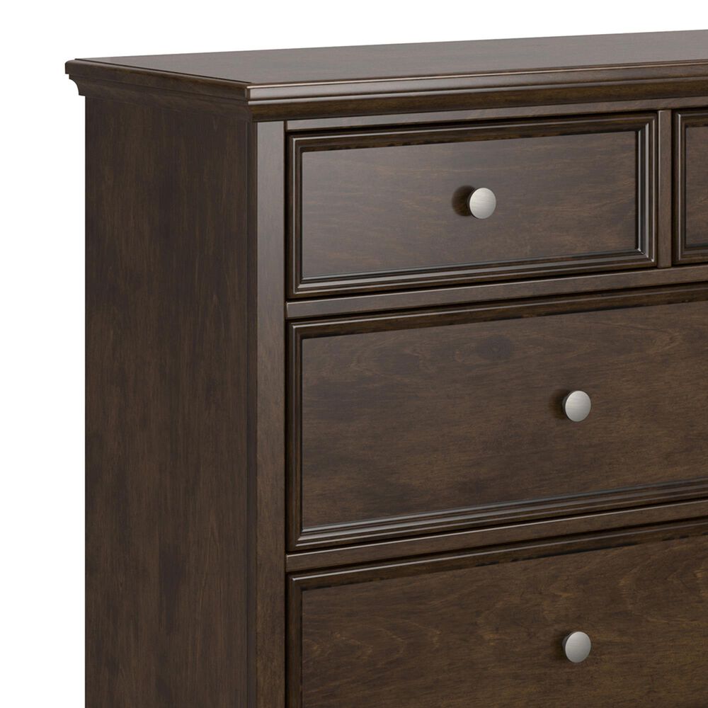 Ashley Danabrin 5-Piece Full Panel Bedroom Set in Brown, , large