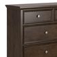 Ashley Danabrin 5-Piece Full Panel Bedroom Set in Brown, , large
