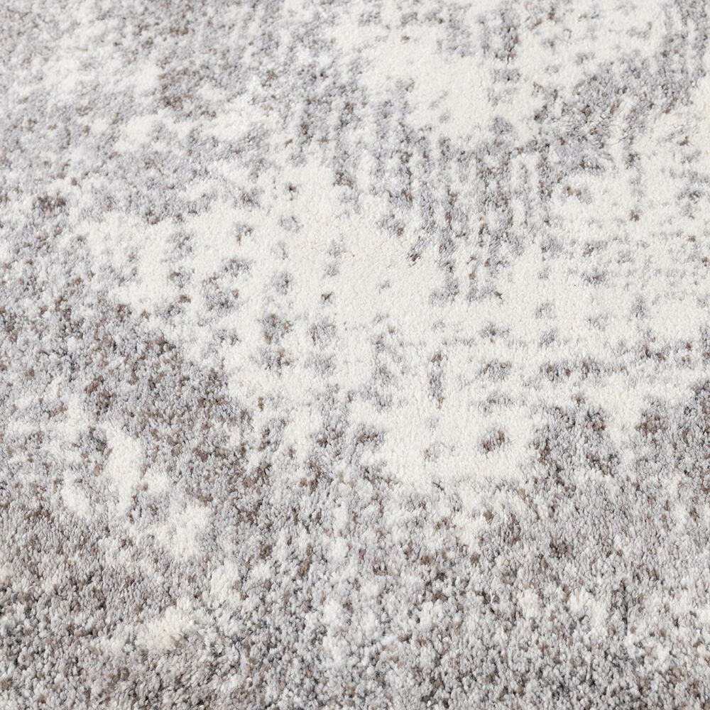 Central Oriental Structures Zahra Buff and Cloud 7'10 x 9'10" Area Rug, , large