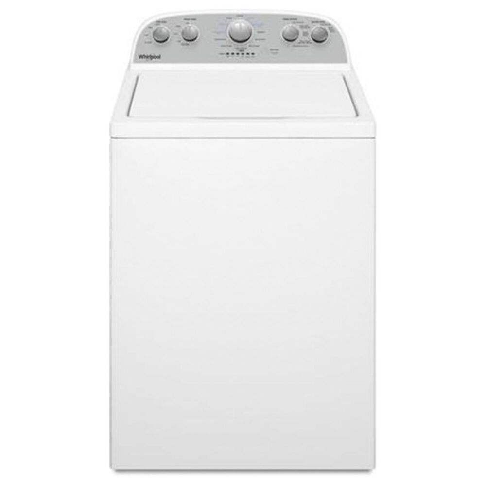 Whirlpool 3.8 Cu. Ft. Top Load Washer and a 7 Cu. Ft. Electric Dryer in White, , large