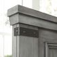 Ashley Russelyn 4 Piece King Bedroom Set in Gray, , large