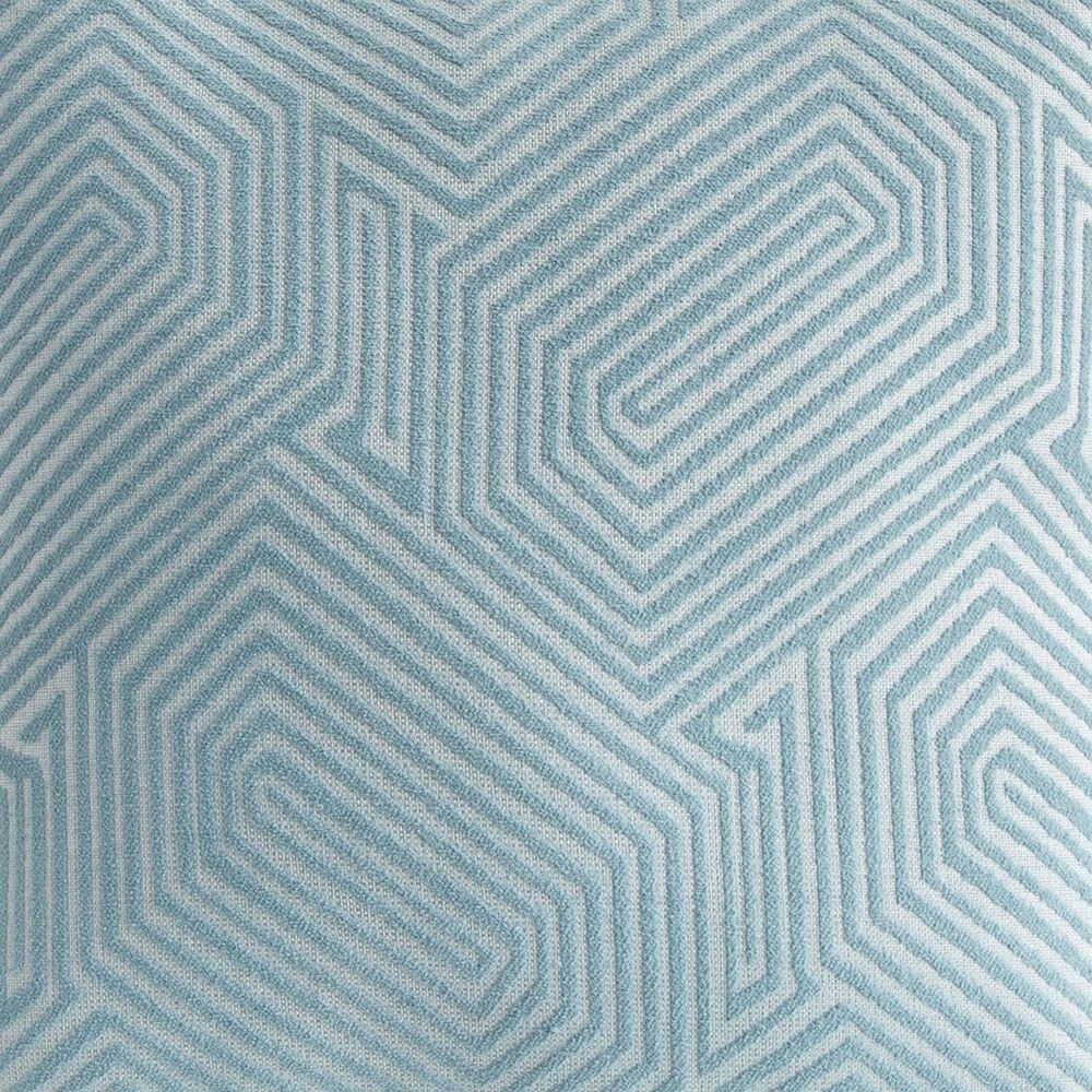 Napa Home and Garden Sora 20&quot; x 20&quot; Indoor/Outdoor Throw Pillow in Prussian Blue and Light Blue, , large
