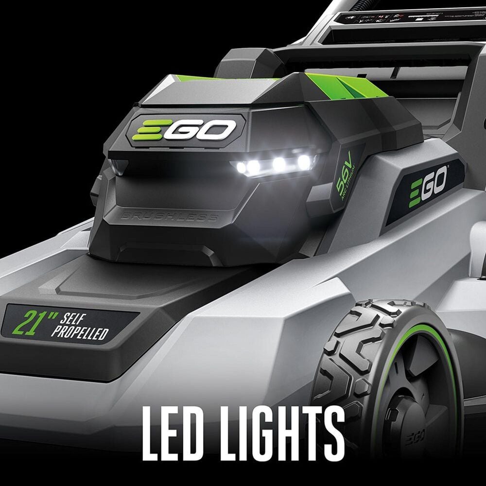 EGO 21" Battery-Powered Self-Propelled Lawn Mower, includes 56V 6.0Ah Battery and 320W Charger, , large