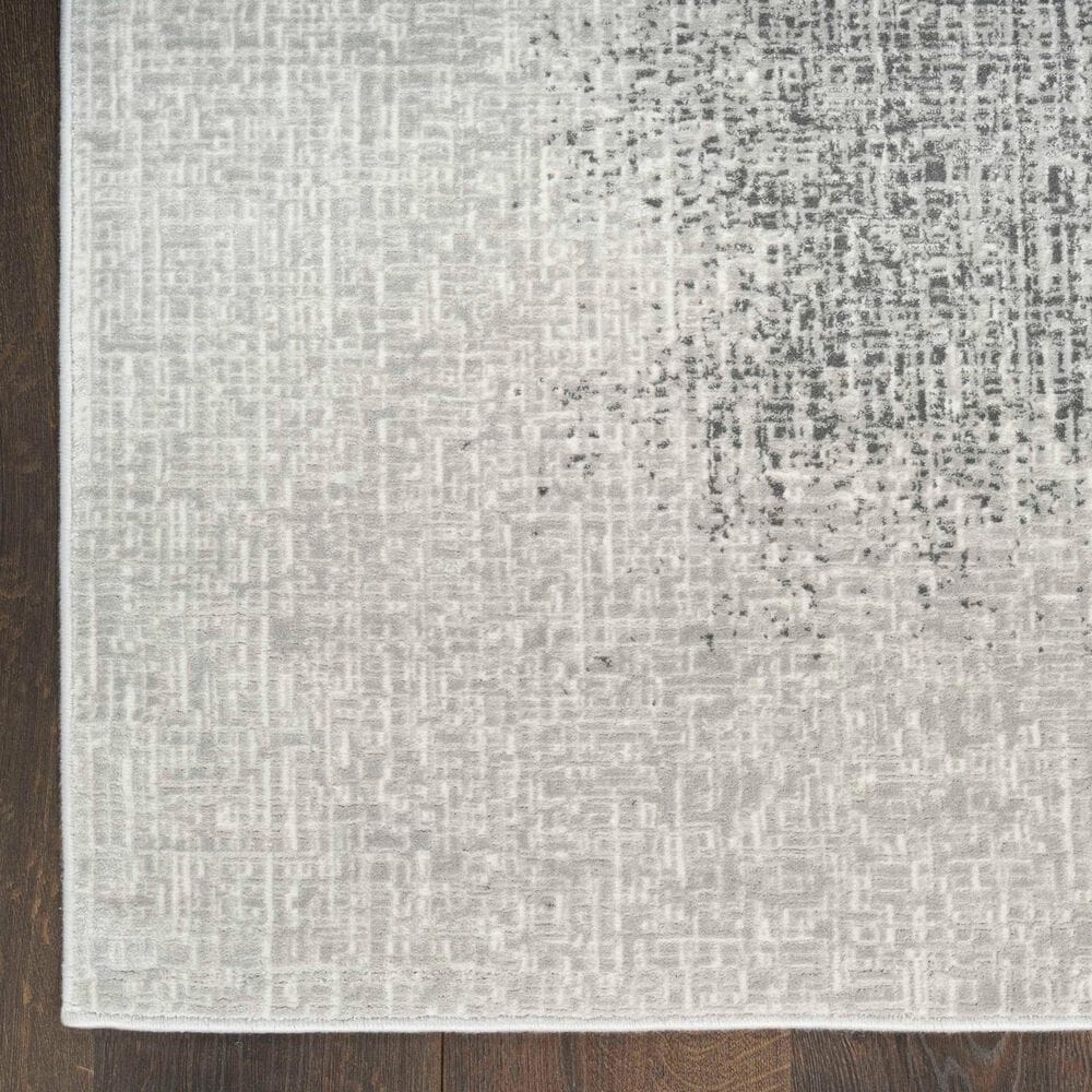 Nourison Grand Street Light Grey 5&#39;3&quot; x 7&#39;3&quot; Area Rug, , large