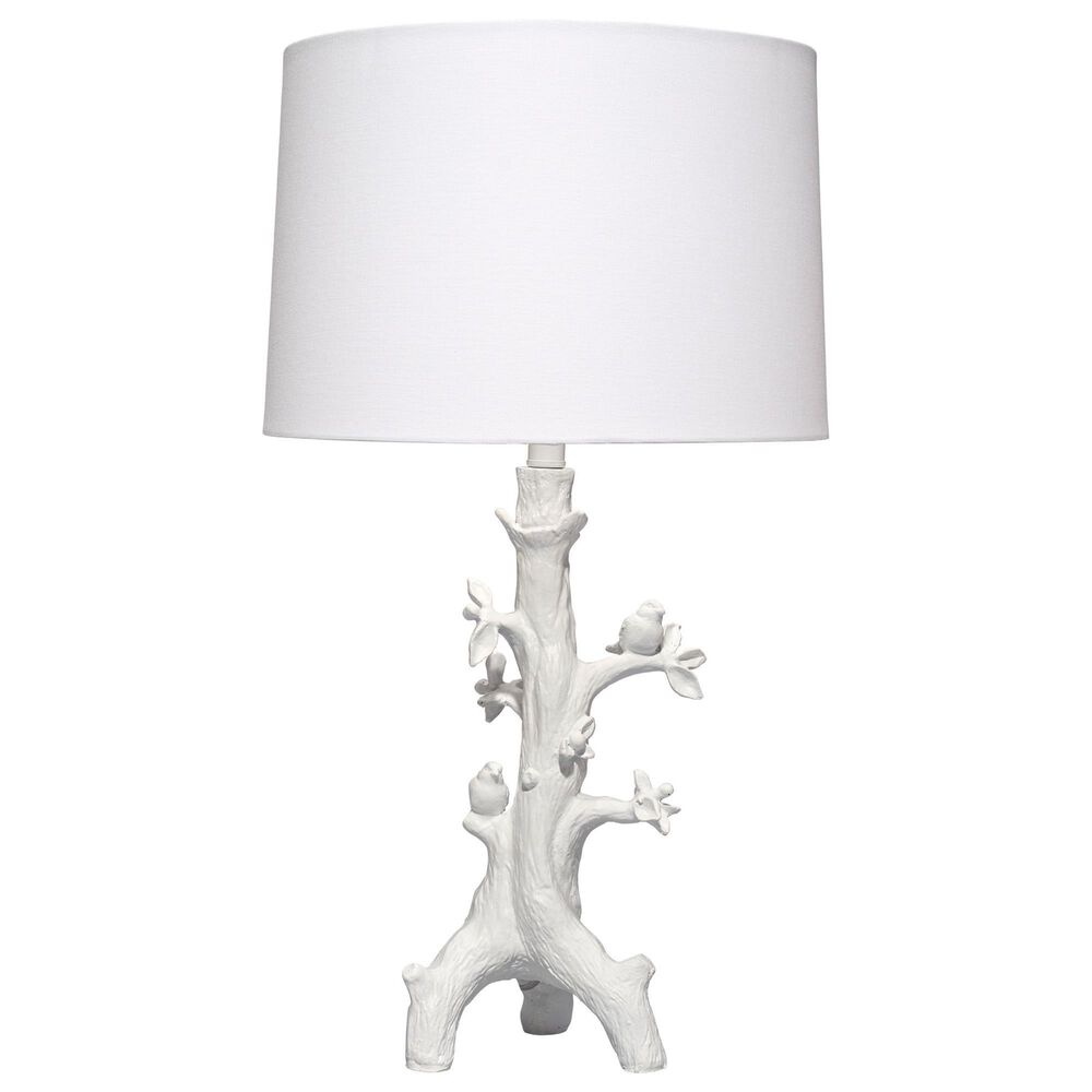 Splendor Living Stonemere Table Lamp in Matte White, , large