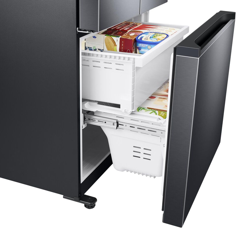 Samsung 17.5 Cu. Ft. French Door Refrigerator in Black Stainless Steel, , large