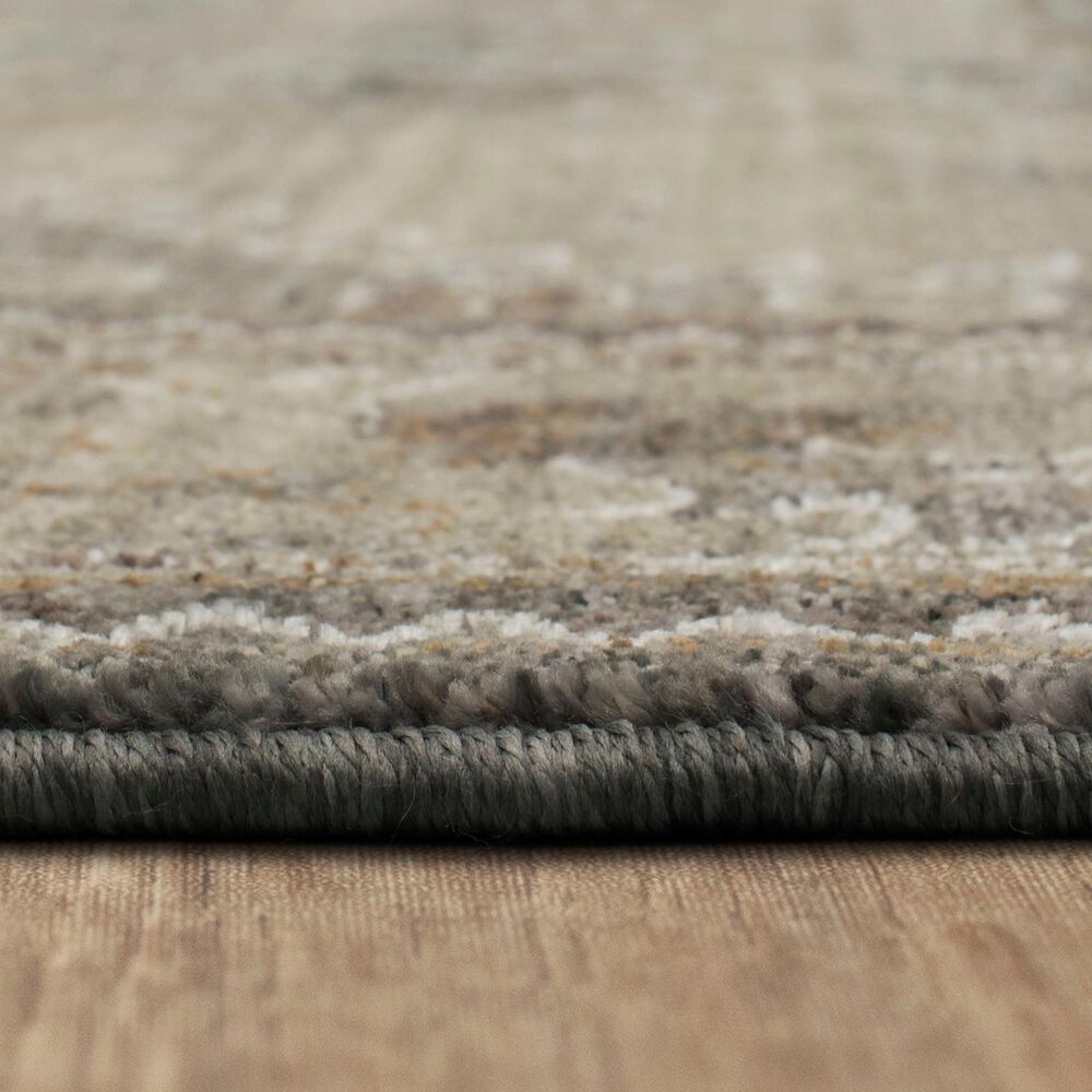 Karastan Echo Gamin 5&#39; x 7&#39;10&quot; Grey Area Rug, , large