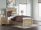 Ashley Makidern 2-Piece Twin Storage Bedroom Set with Four Drawers in Natural Brown, , large