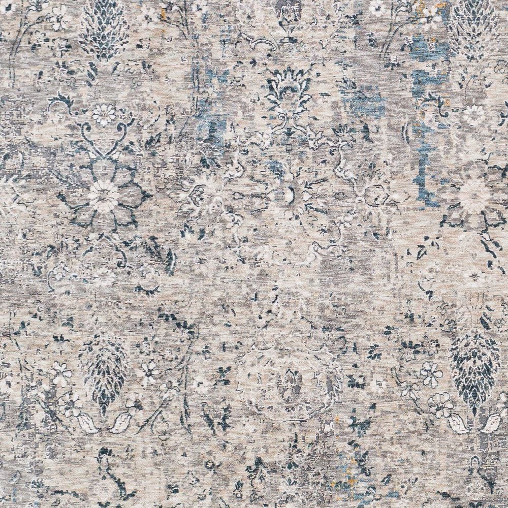Surya Cardiff CDF-2300 Light Gray, Charcoal, Light Beige, Tan and Dark Blue 10&#39; x 13&#39;11&quot; Area Rug, , large