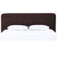 Urban Home Anansi Mocoa Queen Upholstered Headboard in Mongoose Chenille, , large