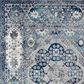 Amer Rugs Alexandria 2" x 3" Gray and Sea Blue Area Rug, , large