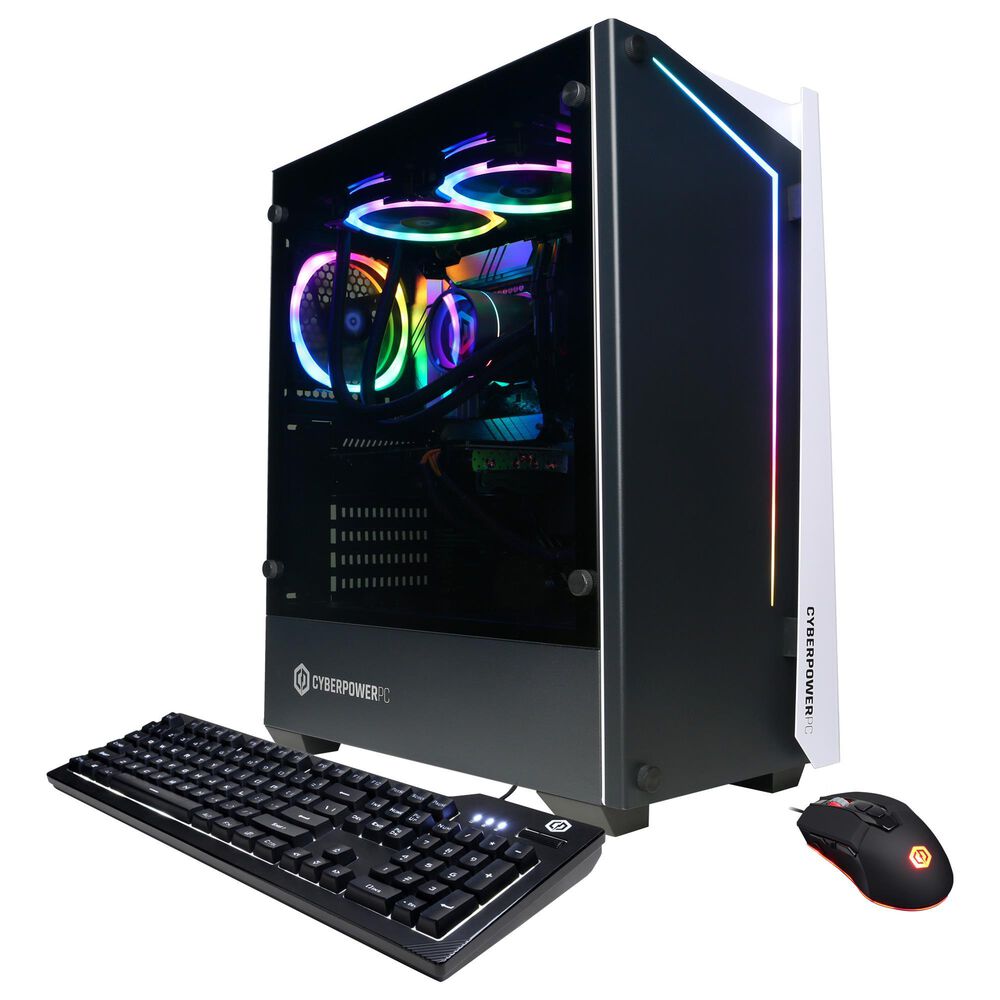 CyberpowerPC Gamer Supreme Gaming Desktop | Intel Core i7-12700KF - 32GB RAM - NVIDIA GeForce RTX 3080 - 2TB HDD + 1TB SSD in Black, , large