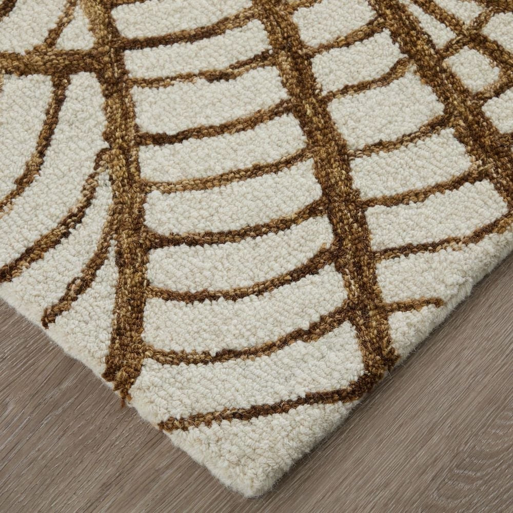 Feizy Wallace WAL8A44F Brown 9&#39; x 12&#39; Area Rug, , large