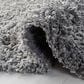 Safavieh Sheep Shag SSG212G 4" x 6" Silver Area Rug, , large