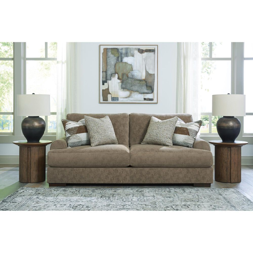 Ashley Jayne Park Stationary Sofa in Pecan, , large