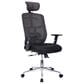 Rta Products Llc High Back Executive Mesh Office Chair with Arms and Lumbar Support in Black, , large