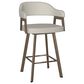 Amisco Carmen Swivel Counter Stool in Sugar Bronze, , large