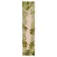 Nourison Aloha ALH40 2" x 6" Ivory and Green Indoor/Outdoor Runner, , large