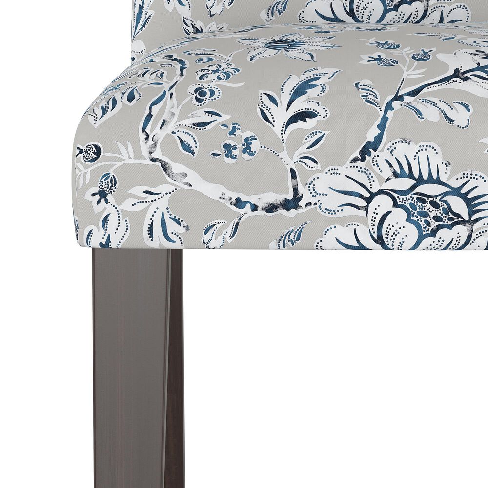 Skyline Furniture Dining Chair in Indian Blockprint Grey, , large